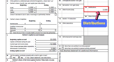 k-1 box 19 distributions a|schedule k 1 dividends.